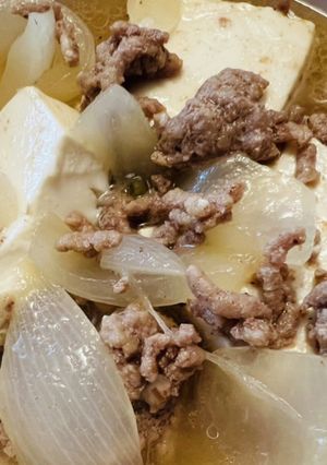 挽肉の塩肉豆腐-レシピのメイン写真