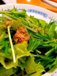 切って和えるだけ♪水菜とツナのサラダ-レシピのメイン写真