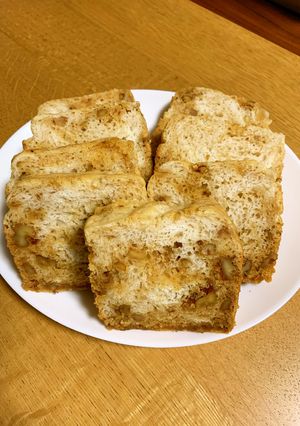 胡桃とキャラメルの米粉食パン-レシピのメイン写真