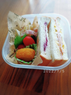 息子弁当7/5-レシピのメイン写真