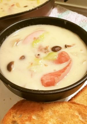 あさりうま煮のクラムチャウダー-レシピのメイン写真