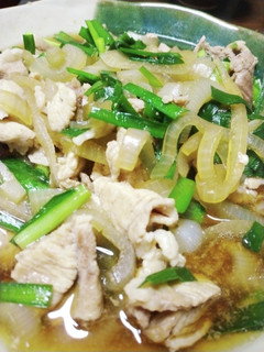ニラ入り豚丼の具-レシピのメイン写真