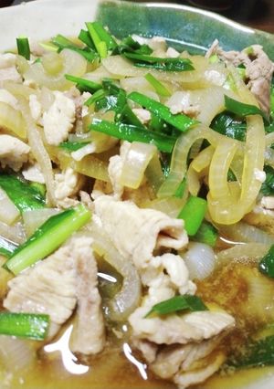 ニラ入り豚丼の具-レシピのメイン写真