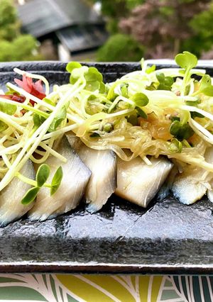 しめ鯖のカルパッチョ-レシピのメイン写真