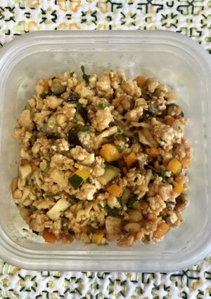 鶏ひきあん　お野菜摂れる作り置き-レシピのメイン写真