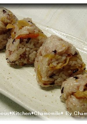*大根の皮で美味しいおむすび*-レシピのメイン写真