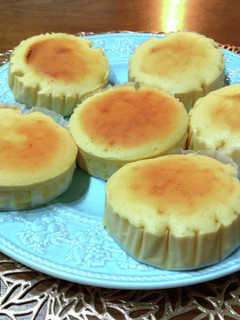 米粉でチーズ蒸しケーキ グルテンフリー-レシピのメイン写真