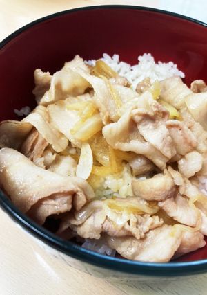 豚バラ丼-レシピのメイン写真