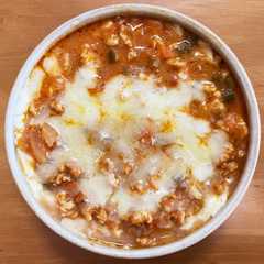 รูปของ レンジで2分♪ 豆腐グラタン 簡単&時短