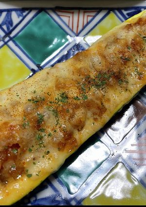 ズッキーニのうまうまボート-レシピのメイン写真