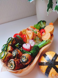 女子学生のお弁当(2022.7.5)-レシピのメイン写真