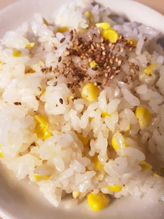 とうもろこしご飯 甘味/塩味/食感の融合-レシピのメイン写真
