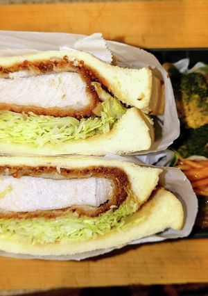 カツサンド　弁当-レシピのメイン写真