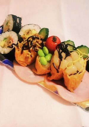 いなり寿司2号→4つもあって具材足りず-レシピのメイン写真