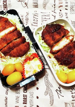 男子高校生ソースかつ弁当-レシピのメイン写真
