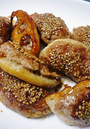 簡単なのに体にいい~れんこんのゴマ焼き♪-レシピのメイン写真