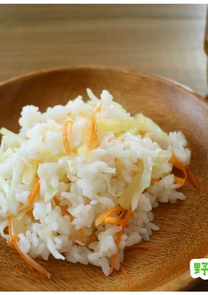 <健康レシピ>簡単朝食☆和風ライスサラダ-レシピのメイン写真