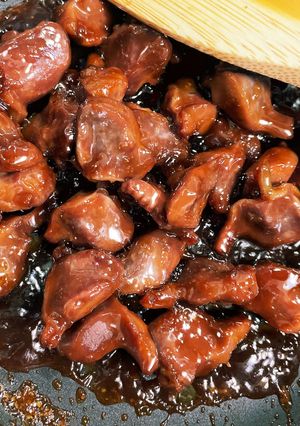 食べやすい！コリコリ肉　鉄分補給！-レシピのメイン写真
