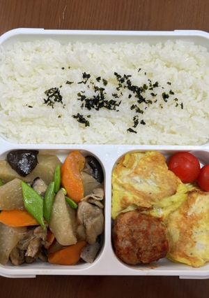 たらのピカタ煮物　フードマン800弁当-レシピのメイン写真