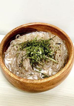 糸こんにゃくたらこクリーム麺！ダイエット-レシピのメイン写真