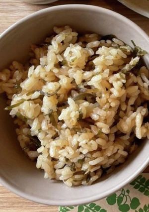 【簡単】ツナ缶と塩昆布の炊き込みご飯-レシピのメイン写真