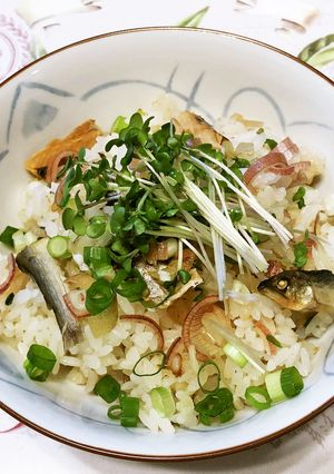 山女魚の炊き込みご飯-レシピのメイン写真