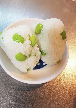 枝豆おにぎり-レシピのメイン写真