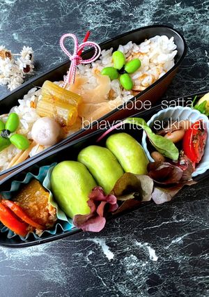 令和四年七月五日　たけのこご飯弁当-レシピのメイン写真