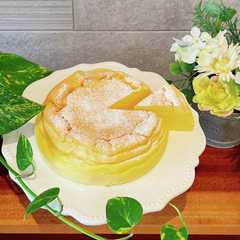 รูปของ ベイクドチーズケーキ（生クリームなし）