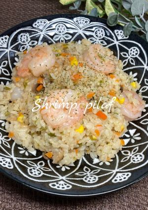 炊飯器de海老ピラフ-レシピのメイン写真