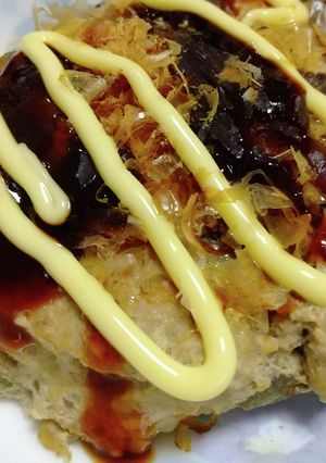 ナス嫌いも喜ぶ☆ナスバーグのお好み焼き風-レシピのメイン写真