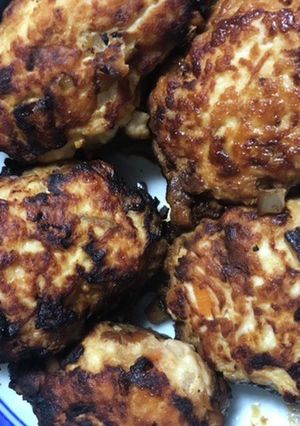 つくねハンバーグ　離乳食　幼児食-レシピのメイン写真