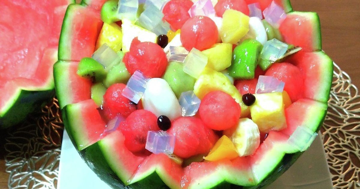 パンダさんスイカポンチ☆トロピカル パンダさんスイカポンチトロピカル