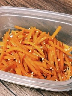 にんじんきんぴら-レシピのメイン写真