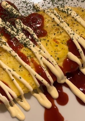 ポテトチップスオムレツ-レシピのメイン写真
