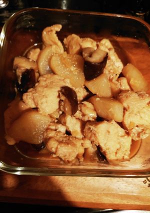 鶏むね肉と大根椎茸照り煮★-レシピのメイン写真