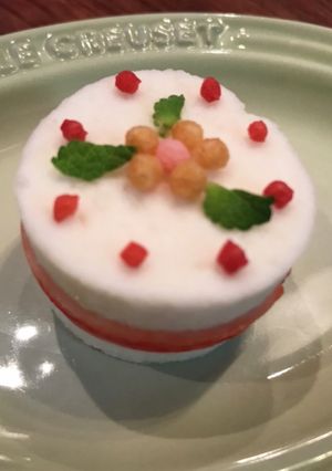 はんぺんとぶぶあられでミニチュアケーキ-レシピのメイン写真