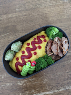 JK☆オムライス弁当(^o^)-レシピのメイン写真