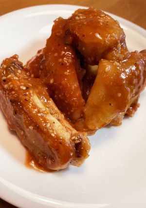 オーブントースターでバーベキューチキン-レシピのメイン写真