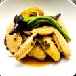 鳥手羽と茄子の青花椒煮
