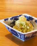 ﾃﾆｽのおじ様に教わったクラゲと白胡瓜の