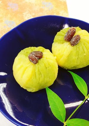さつまいもの茶巾絞り-レシピのメイン写真