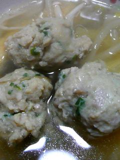 お鍋の鶏つくね-レシピのメイン写真