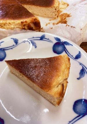 ヘルシー♪バナナ・バスクチーズケーキ-レシピのメイン写真