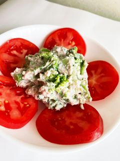 ブロッコリー チーズ白和え-レシピのメイン写真