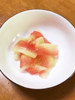 スイカの漬け物-レシピのメイン写真
