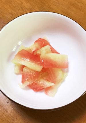 スイカの漬け物-レシピのメイン写真