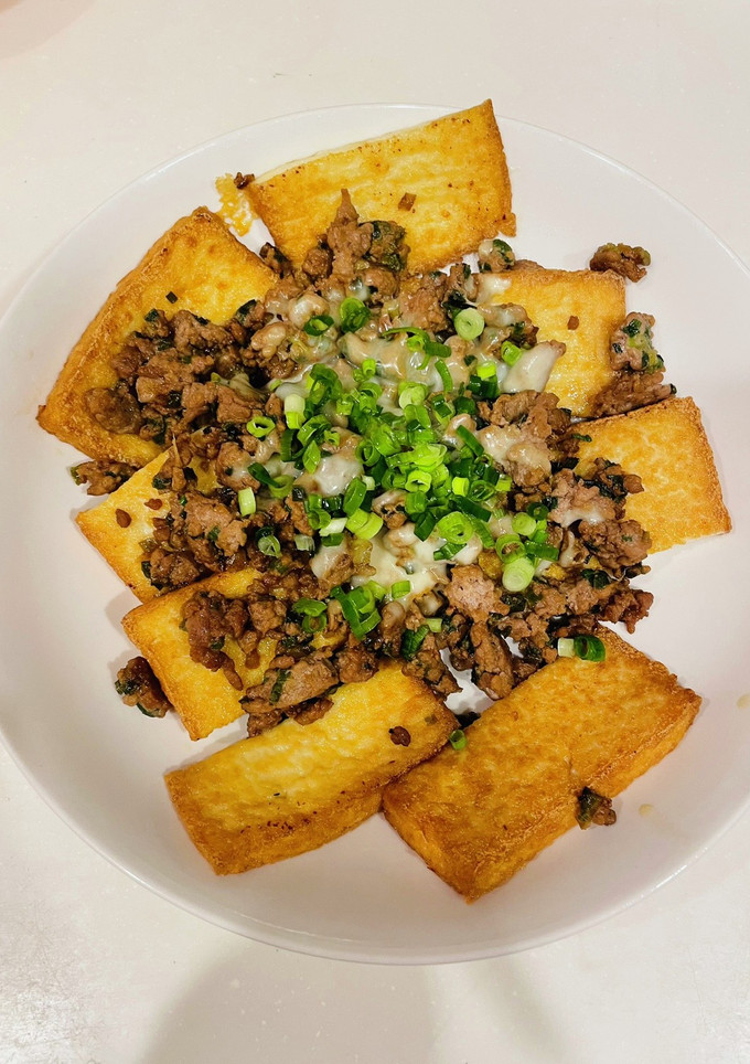 厚揚げと豚ひき肉のチーズ焼き-レシピのメイン写真