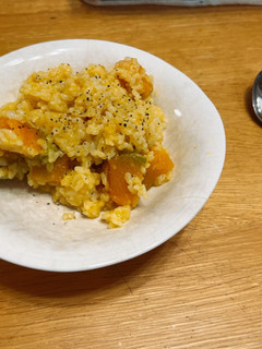 簡単♪かぼちゃのリゾット-レシピのメイン写真