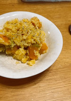 簡単♪かぼちゃのリゾット-レシピのメイン写真